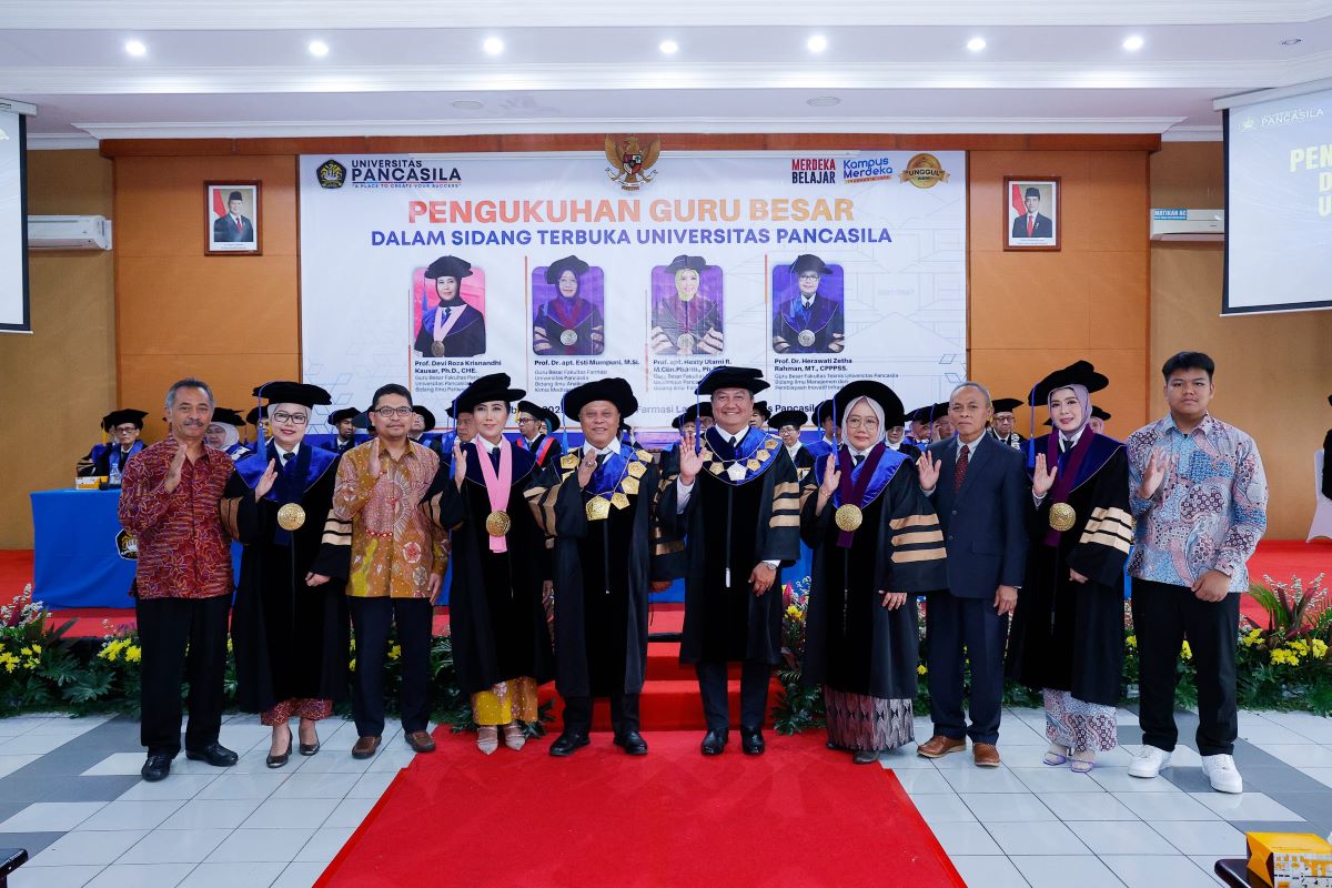 Pikiran seorang profesor memberikan semangat optimis emas Indonesia 