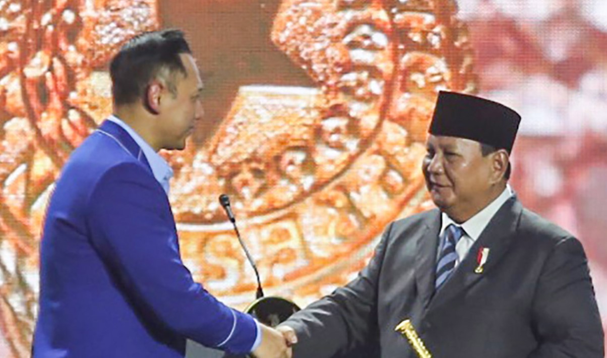 Prabowo Subianto Sebut AHY Bisa Jadi Presiden