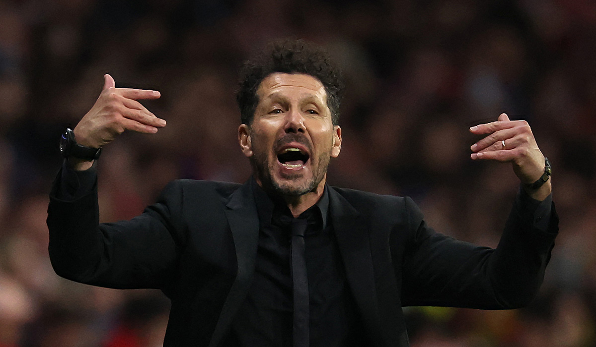 Simeone Puji Semangat Juang Atletico saat Hadapi Barcelona