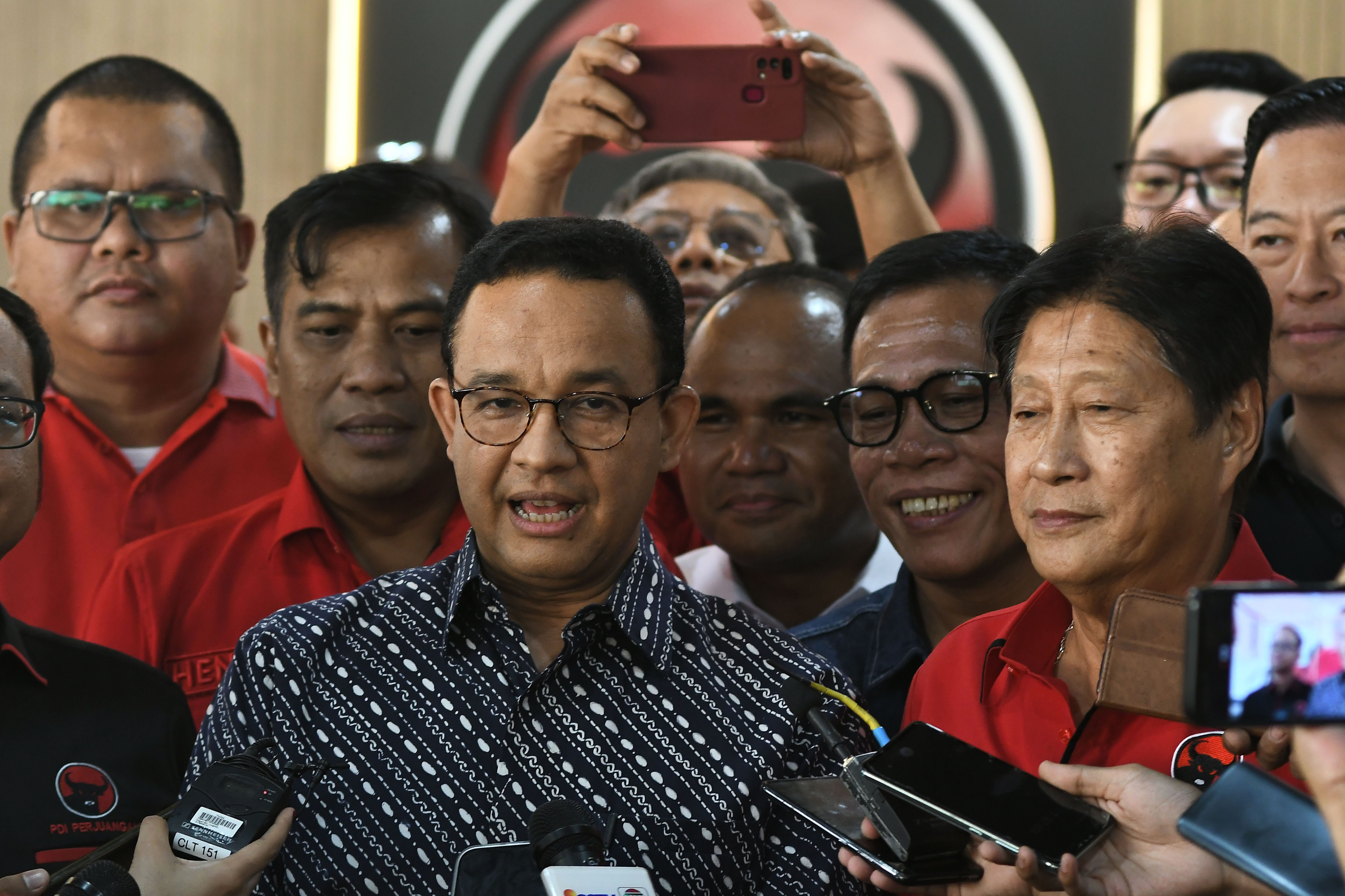 Anies Baswedan Hadiri Pembentukan Ormas Gerakan Rakyat, Ini Strukturnya