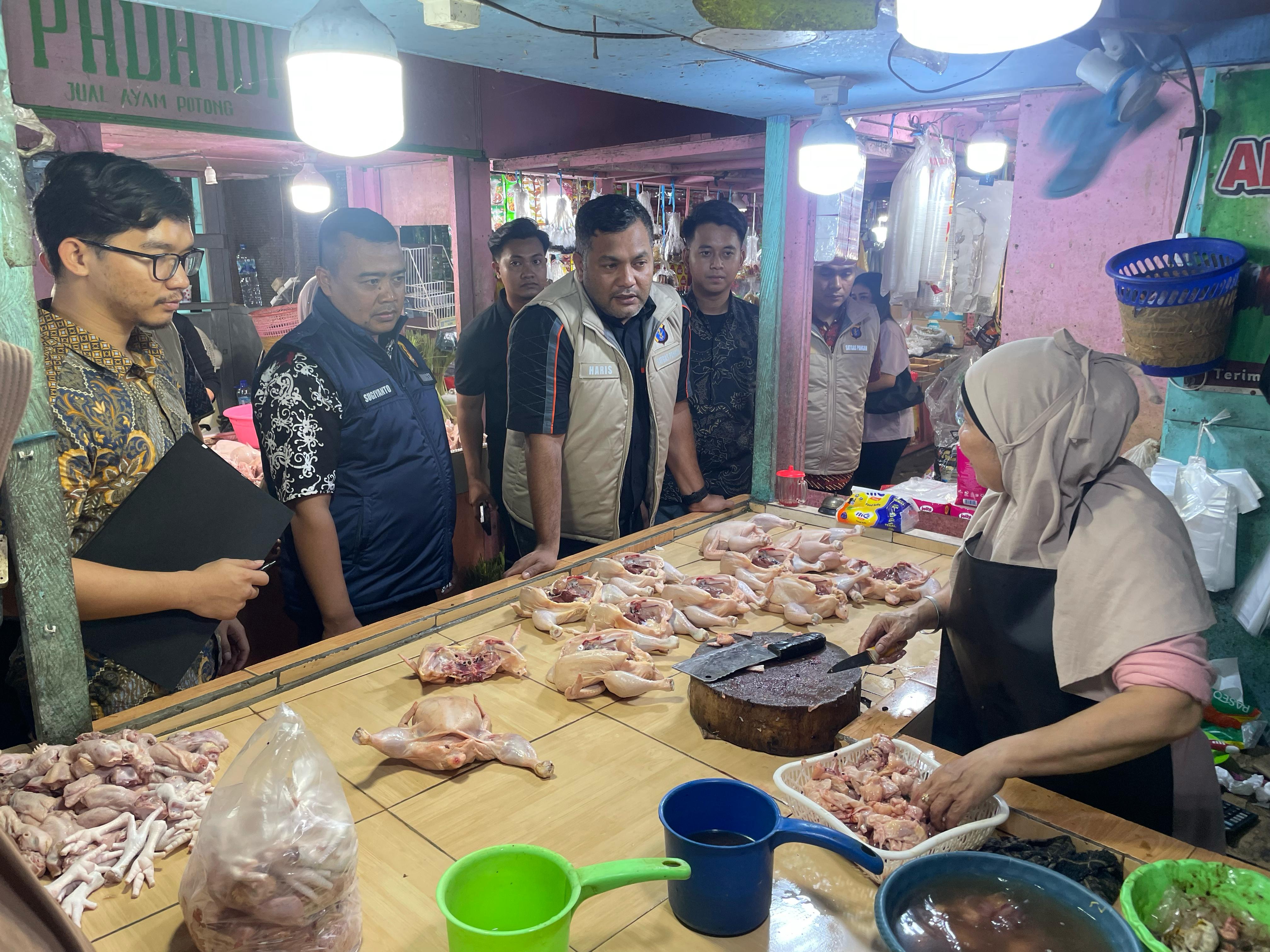 Satgas Pangan Polri Cek Pasar Tradisional, Ingatkan tidak Mainkan Harga Bahan Pokok saat Ramadan