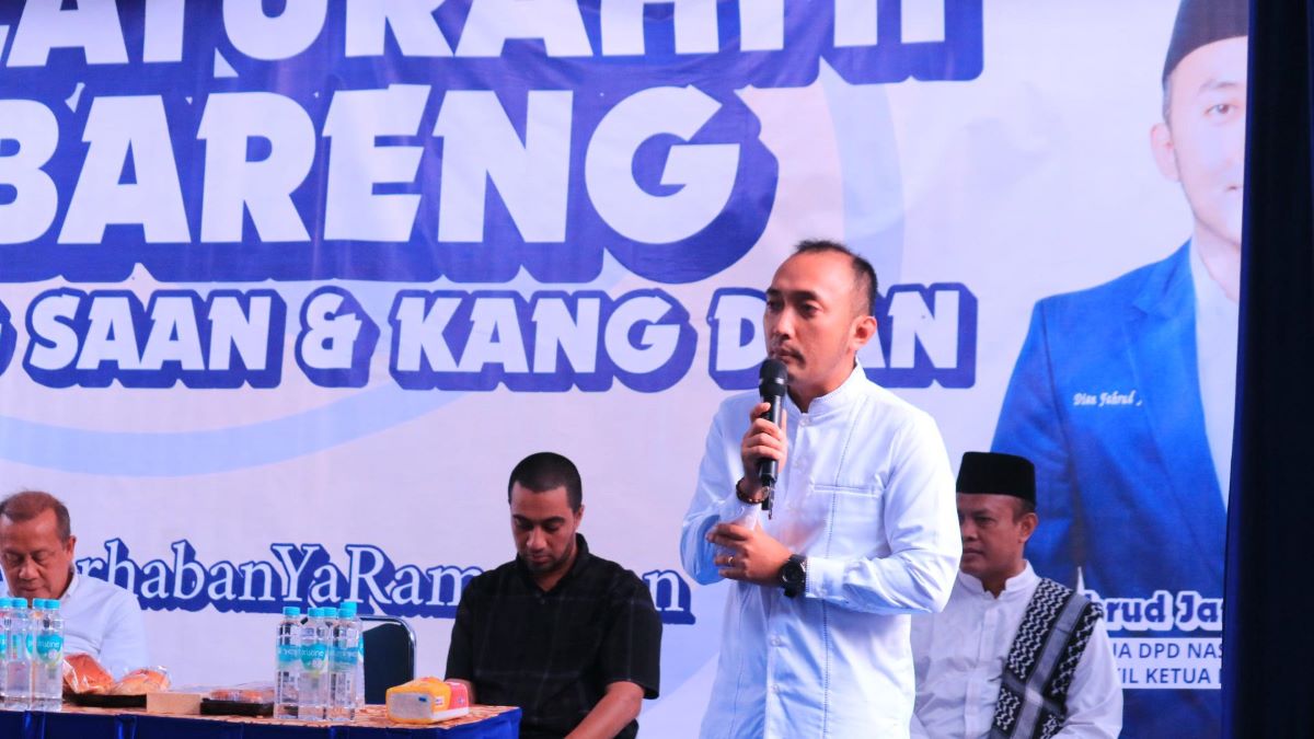 Partai Nasdem Karawang Bagikan Sembako diawal Ramadan