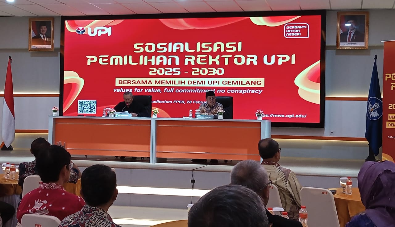 UPI Lakukan Sosilaisasi Penjaringan Dan Pemiliha Rektor Periode 2025-2030