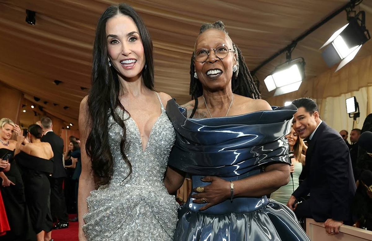  Demi Moore dan Whoopi Goldberg Reuni 35 Tahun Setelah Ghost