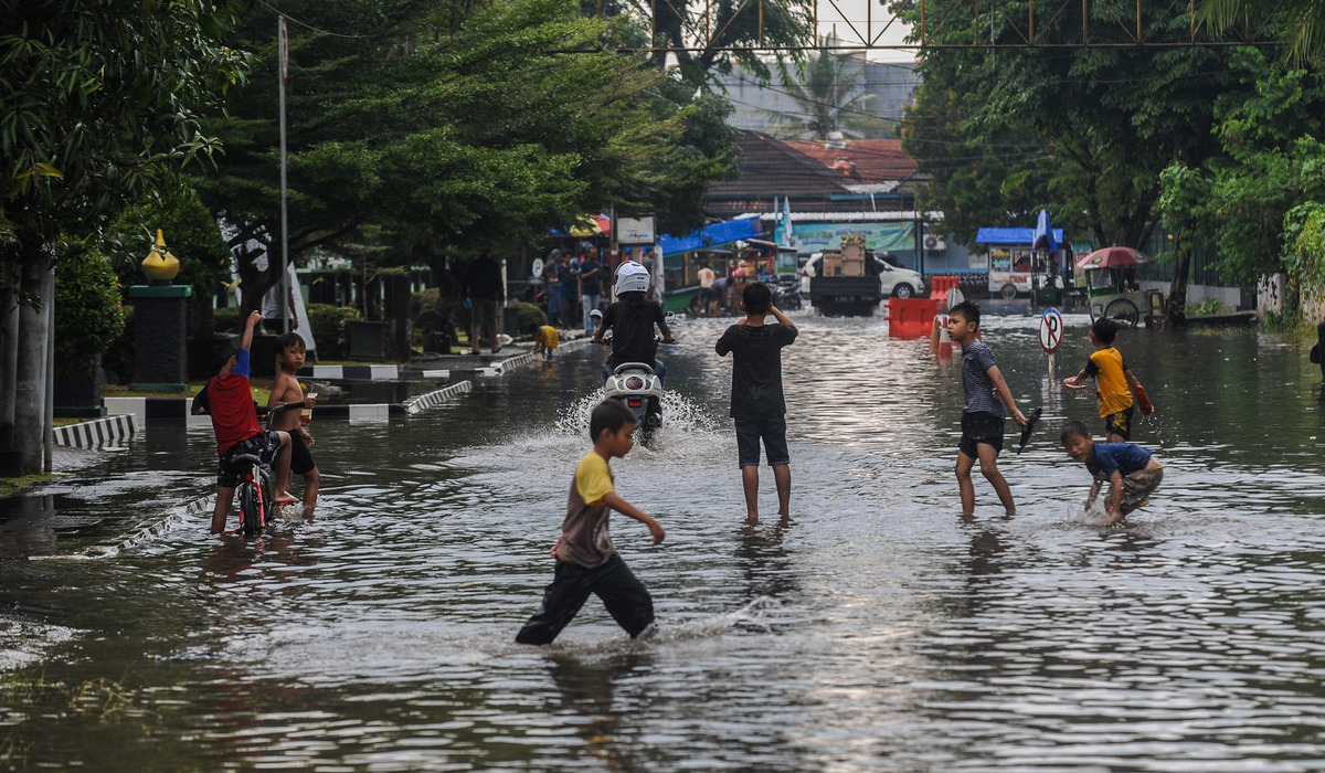 BMKG mengingatkan orang untuk menyadari potensi hujan intensitas tinggi di minggu depan