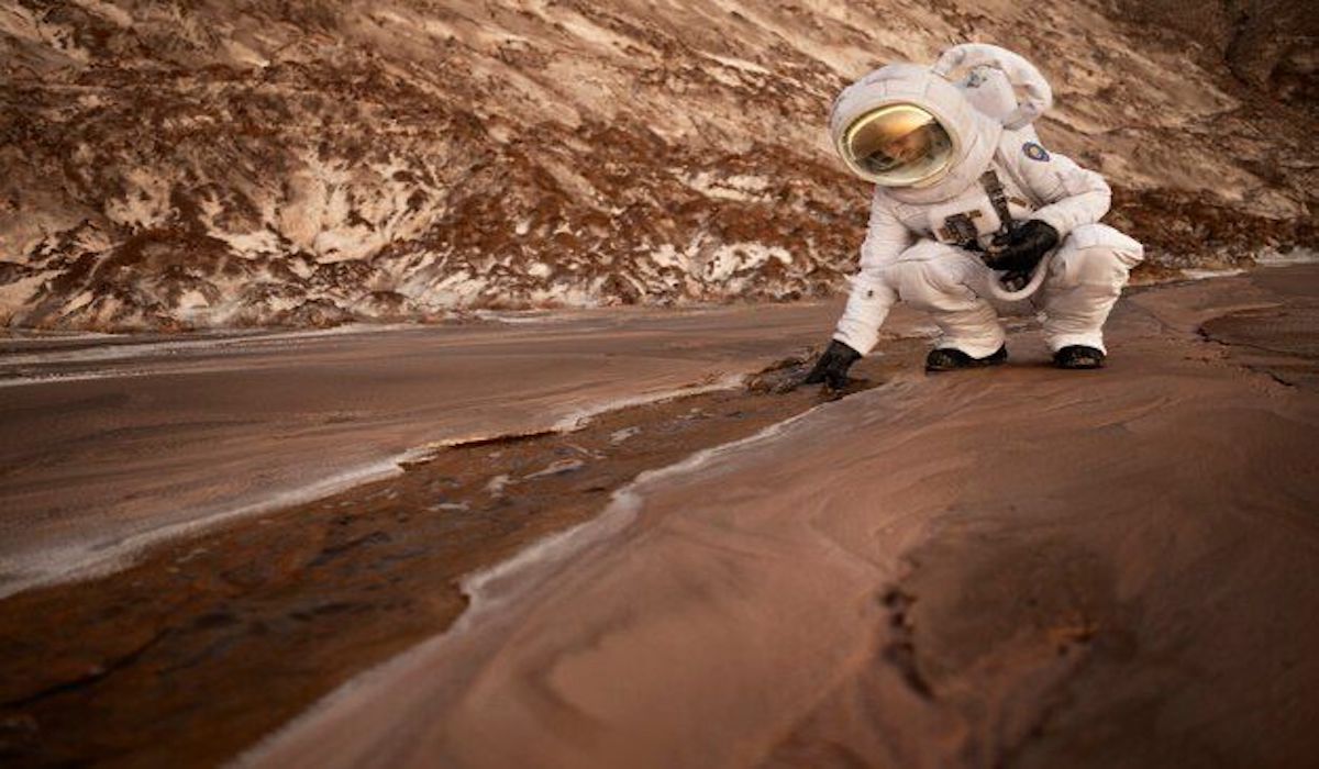 China menemukan garis pantai kuno di Mars, kanan lautan telah mengalir?