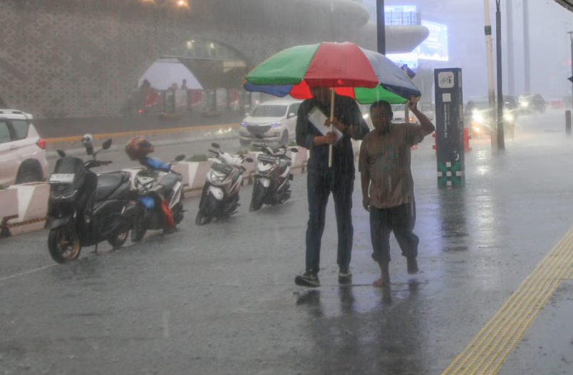 Jakarta Diprediksi Masih Hujan Deras Hingga 2 Hari ke Depan