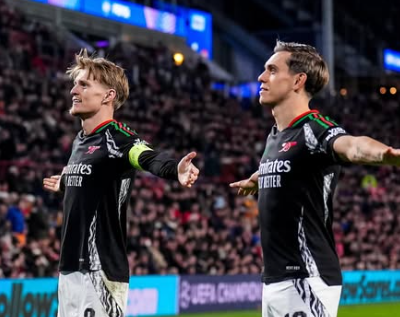 PSV Eindhoven 7-1 Penjaga gawang, Arsenal menargetkan trofi Liga Champions