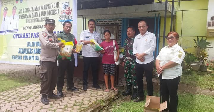 Stabilkan Haran Jelang Ramadan, Pemkab Dairi Gelar Pasar Murah