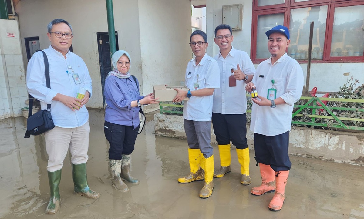 Kementan Gerak Cepat Tangani Ternak Terdampak Banjir di Bekasi