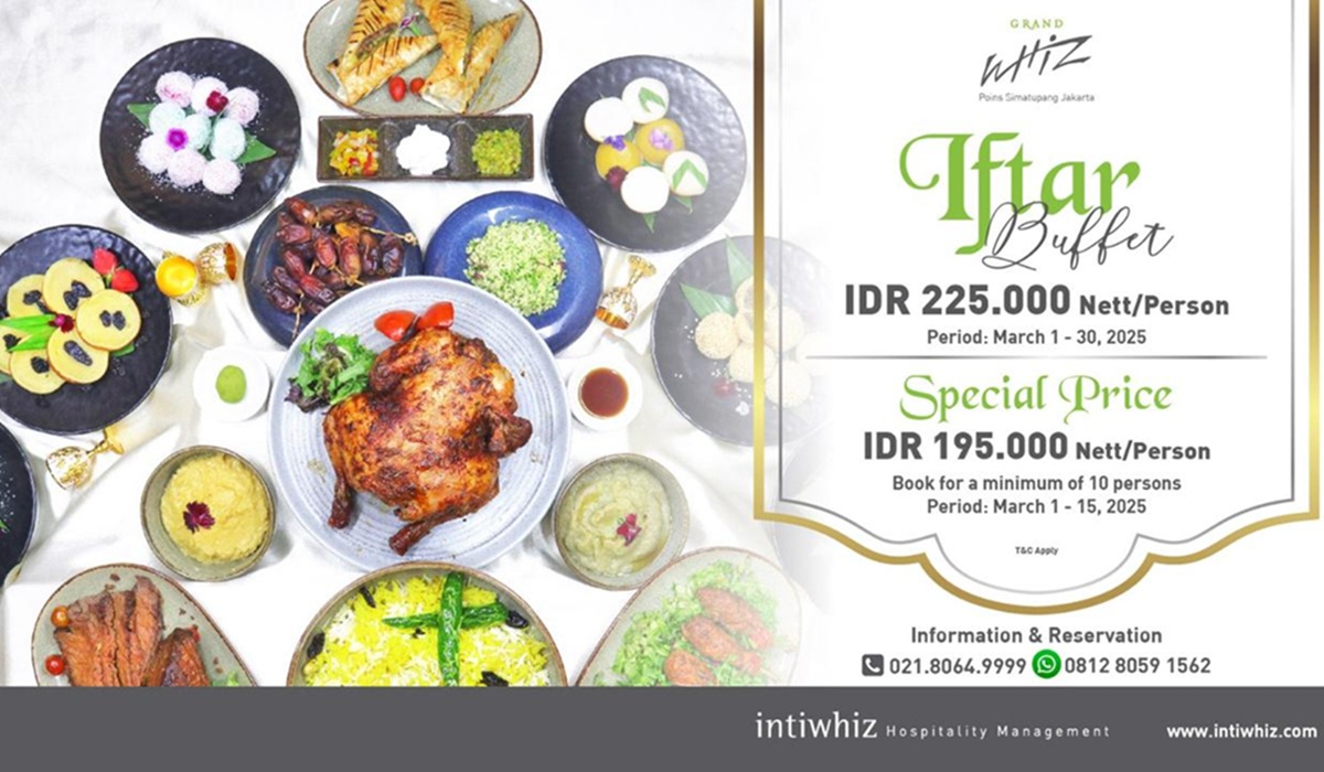 Ramadhan Delight: Kesenangan Breaking and Staying Special di Grand Whiz Poins Simatupang Jakarta