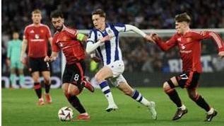 Liga Europa: Real Sociedad Tahan Imbang Manchester United