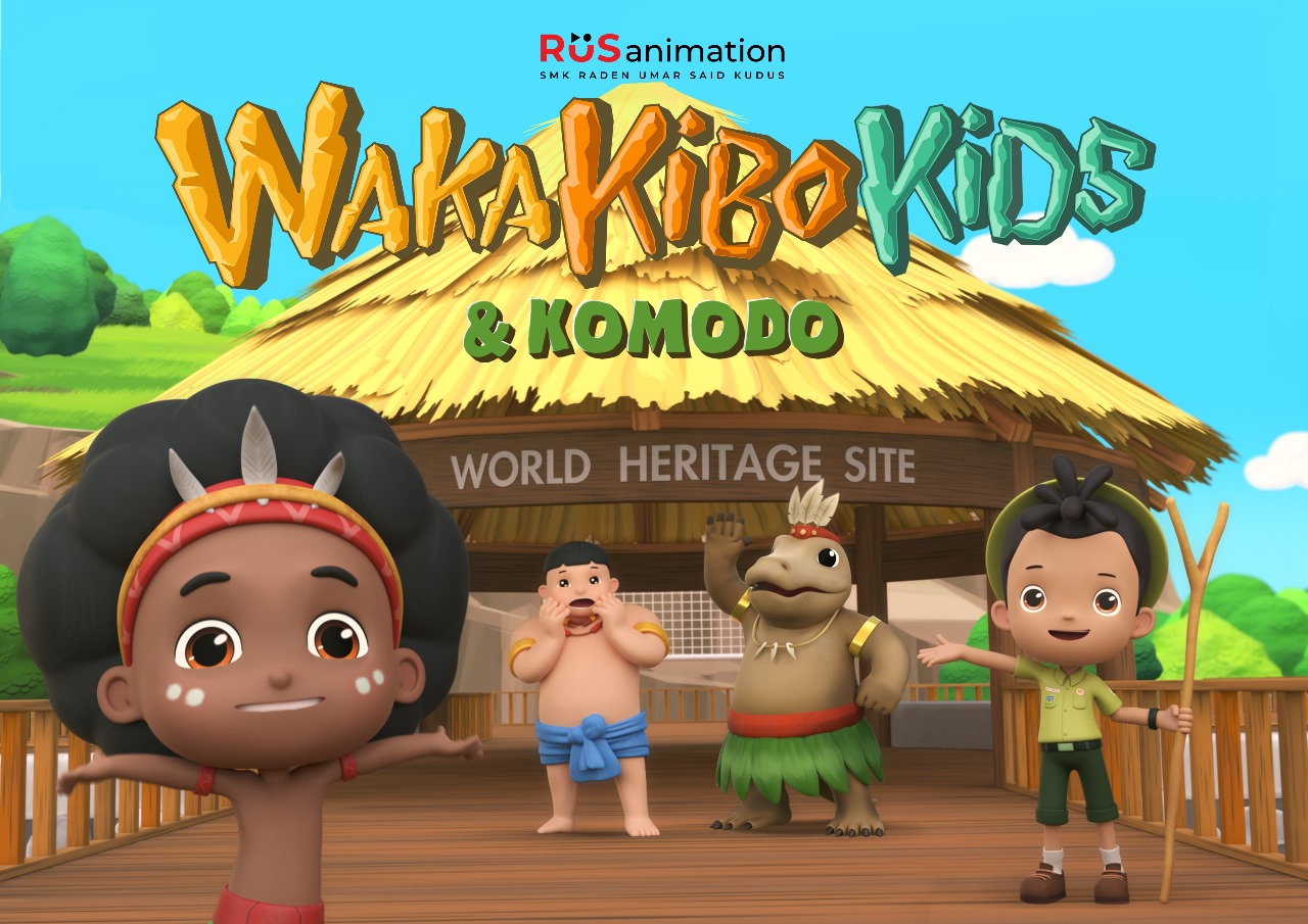 Yuk, Ajak Anak Simak Episode Spesial Waka Kibo Kids & Komodo, Rayakan HUT ke-45 Tahun Taman Nasional Komodo