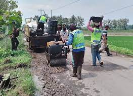 Perbaikan Jalur Mudik di Klaten Ditarget Rampung Sebelum Lebaran