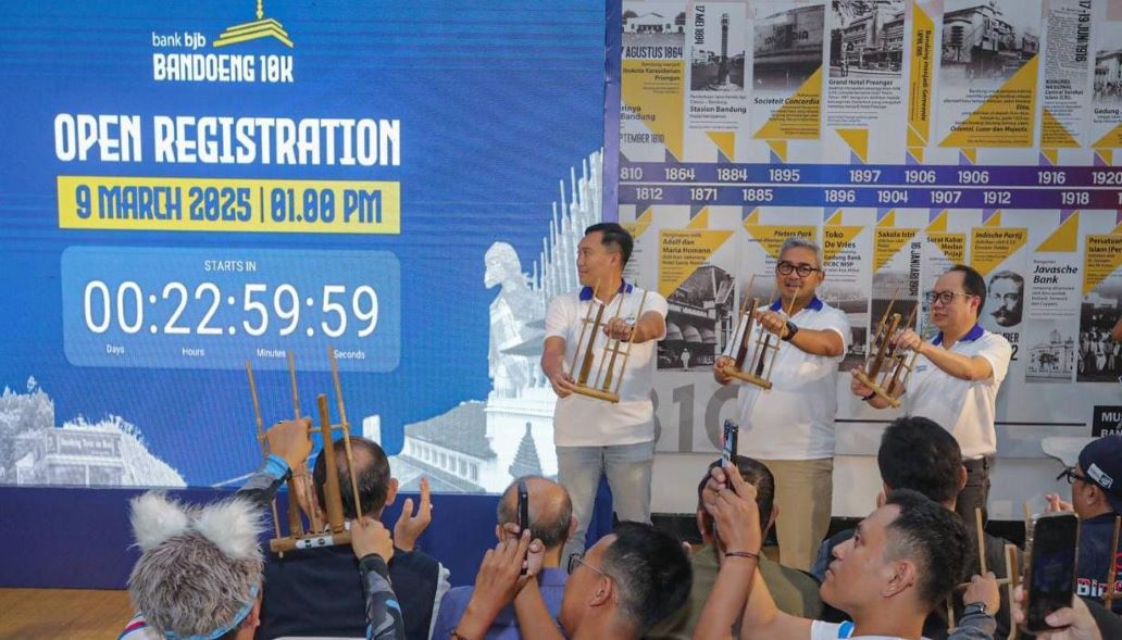 Hidupkan Sport Tourism, Pemkot Dukung Bank BJB Bandoeng 10K