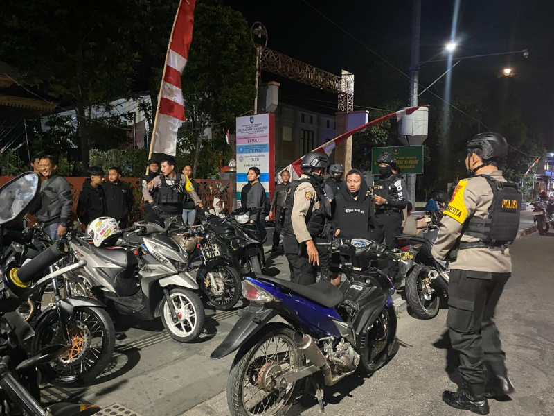 Polres Metro Jakpus Amankan Tujuh Remaja dalam Balap Liar