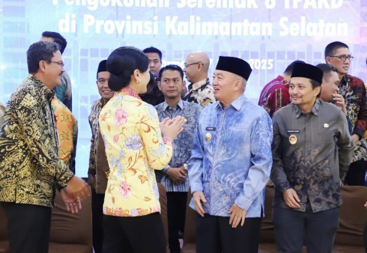 Gubernur Kalsel Kukuhkan Tim Percepatan Akses Keuangan Daerah