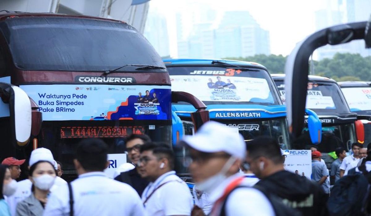 BRI Dukung Mudik Lebaran 2025, 8.482 Pemudik Difasilitasi dengan 170 Bus