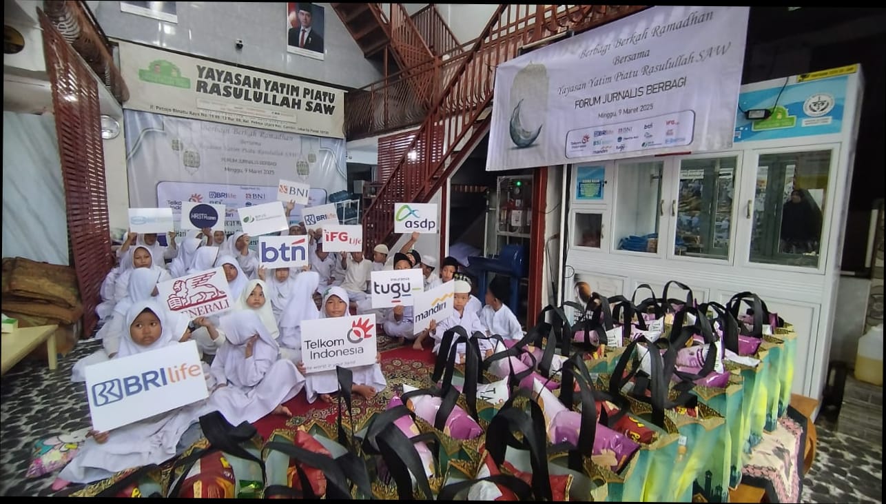 Berbagi Ramadan, FJB Gelar Santunan untuk Sahabat Yatim PiATu 