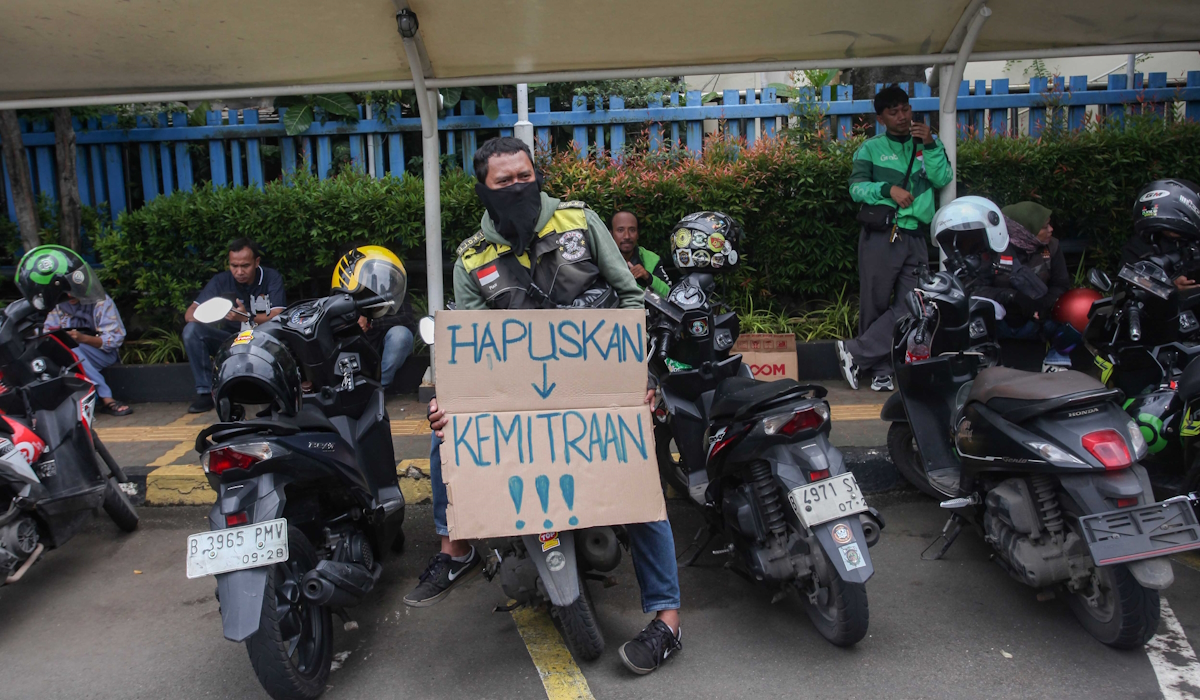 Bantuan Hari Raya Ojek Daring 20% ​​Dari Pendapatan Setahun Terakhir