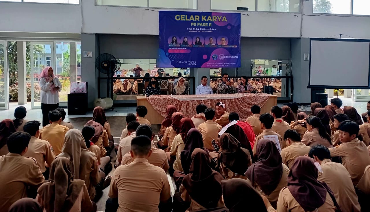 Kolaborasi SMAN 2 Tangsel Bersama STEM Prasetiya Mulya Tingkatkan Pemahaman Siswa Tentang Teknologi Berkelanjutan