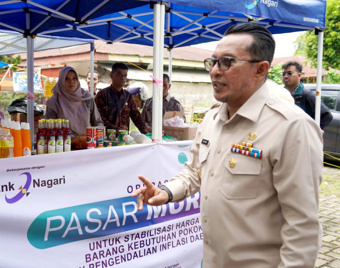 Selama Ramadan 1446 H, Pemkab Tanah Datar Gelar Operasi Pasar Murah