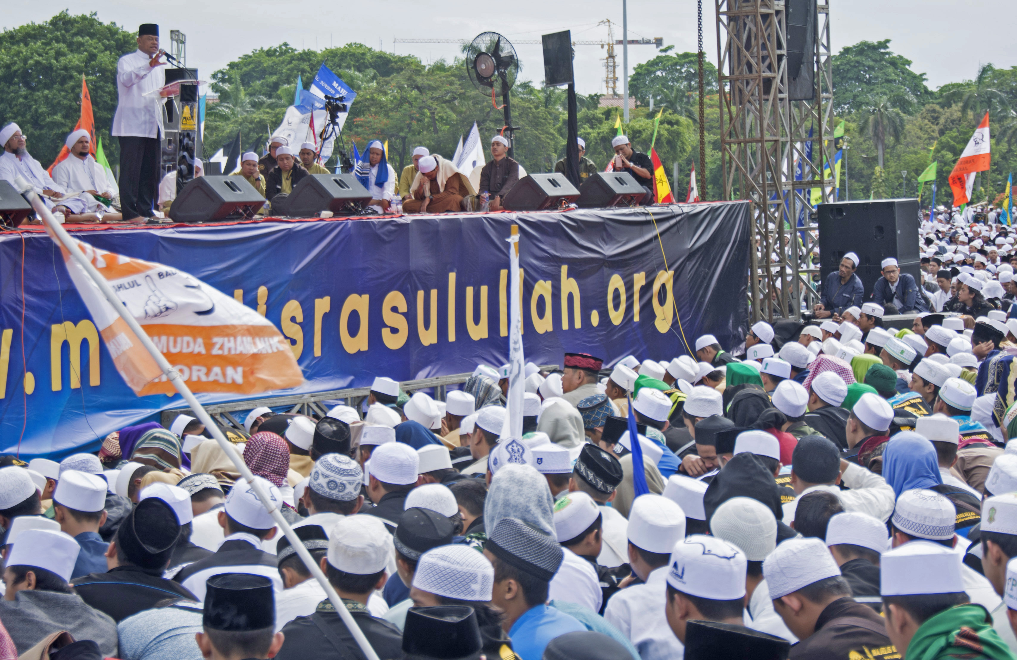 Peringatan Maulid Nabi di Monas