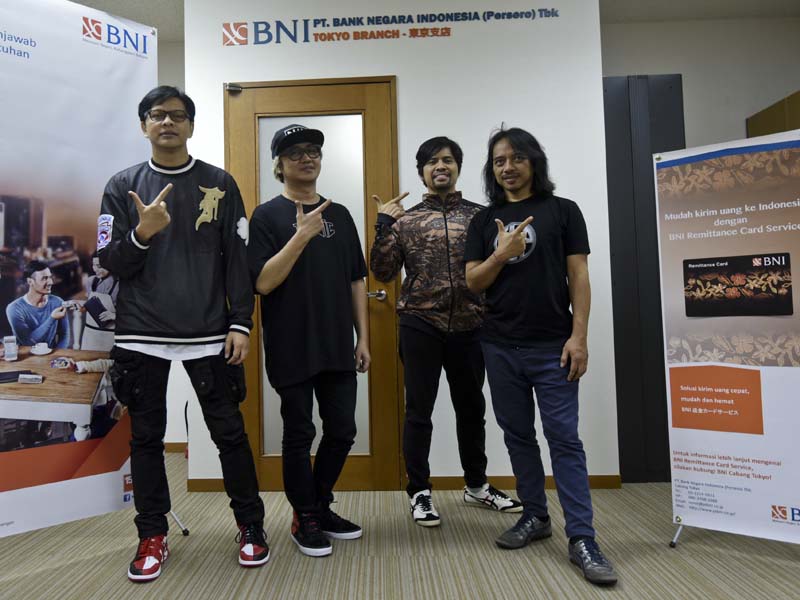 GIGI KUNJUNGI BNI TOKYO