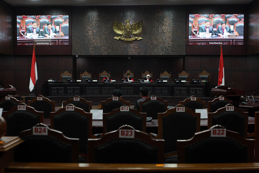 Sidang MK Terkait UU Pilkada