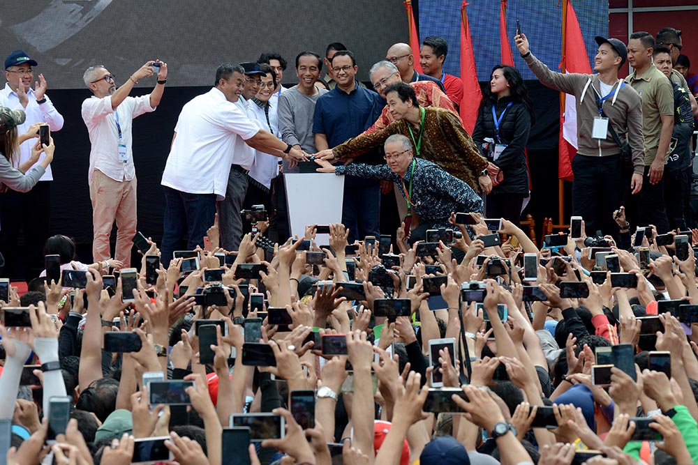 Peresmian MRT Jakarta