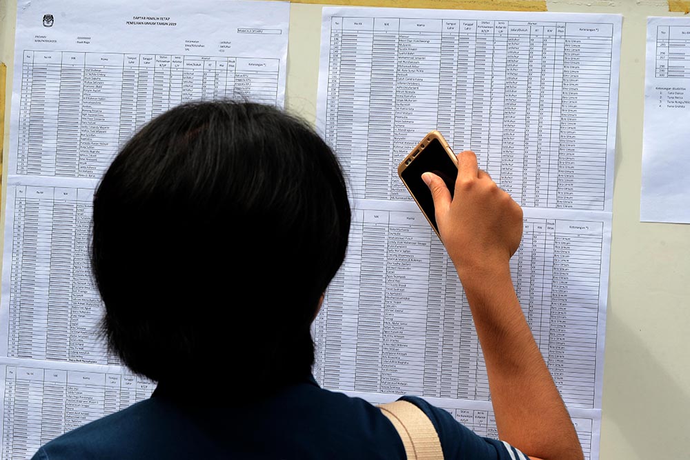 Simulasi Pemilu 2019 di KPU Pusat 