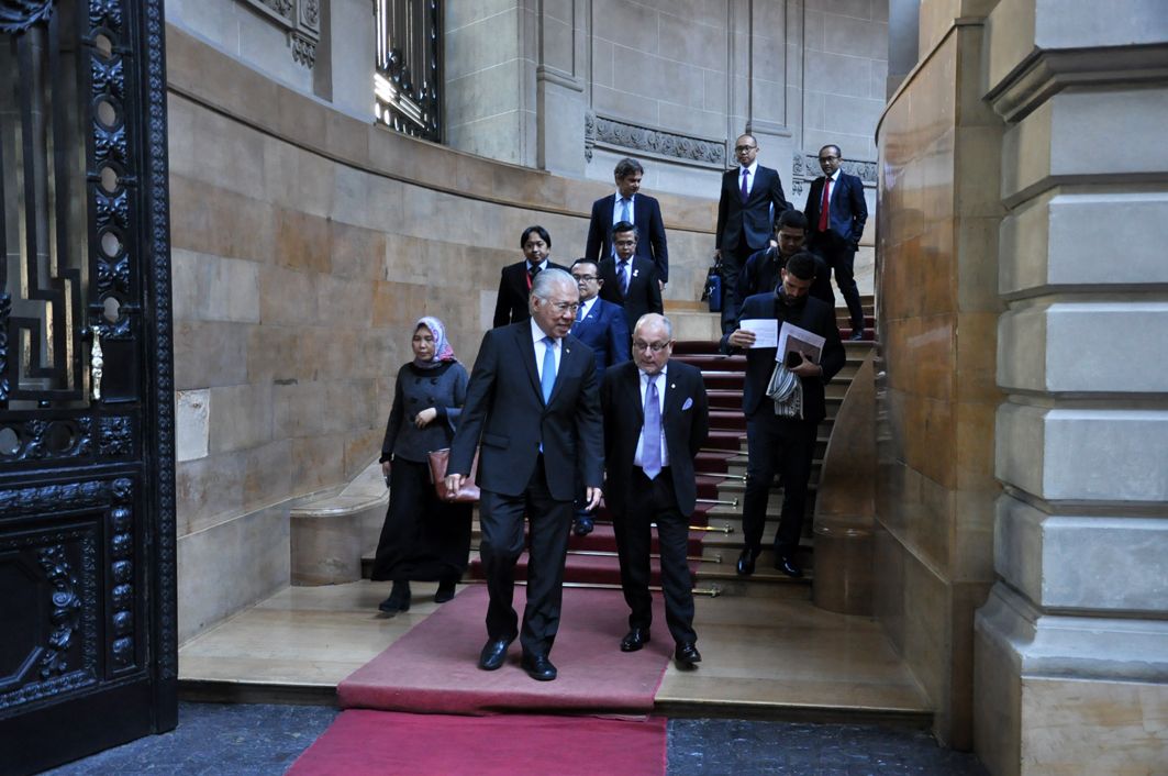 Pertemuan Menlu RI dengan Menlu Argentina Bahas Perdagangan