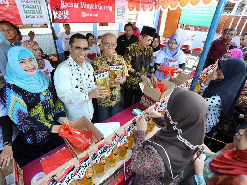 Yayasan Muslim Sinar Mas Gelar Bazaar Rakyat dan Wakaf Quran