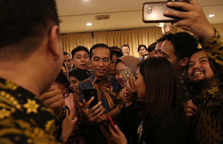 Buka Puasa Bersama Jokowi dan Wartawan Kepresidenan