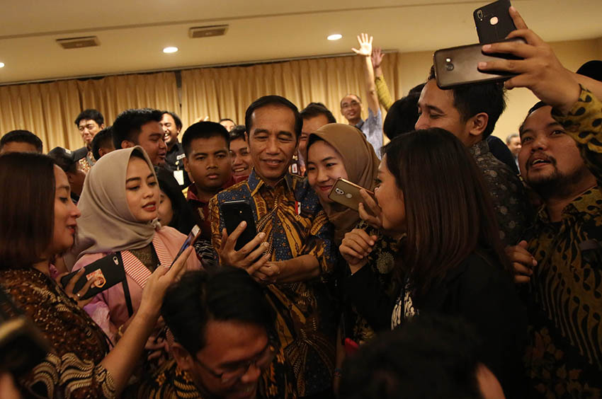 Buka Puasa Bersama Jokowi dan Wartawan Kepresidenan