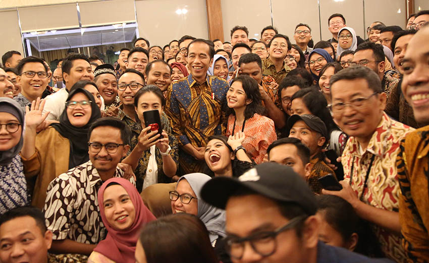 Buka Puasa Bersama Jokowi dan Wartawan Kepresidenan