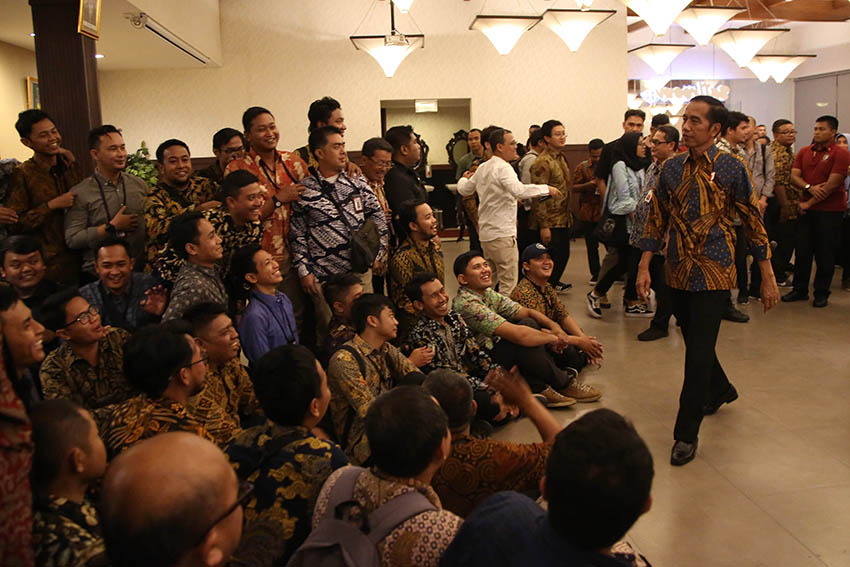 Buka Puasa Bersama Jokowi dan Wartawan Kepresidenan