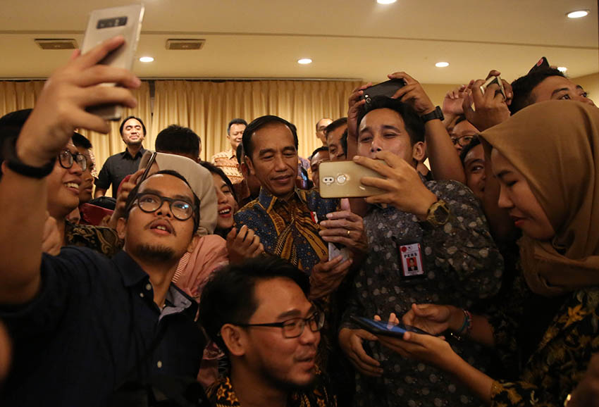 Buka Puasa Bersama Jokowi dan Wartawan Kepresidenan