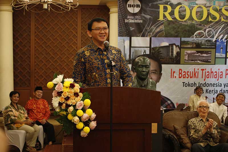  Basuki Tjahaja Purnama Raih Rooseno Award