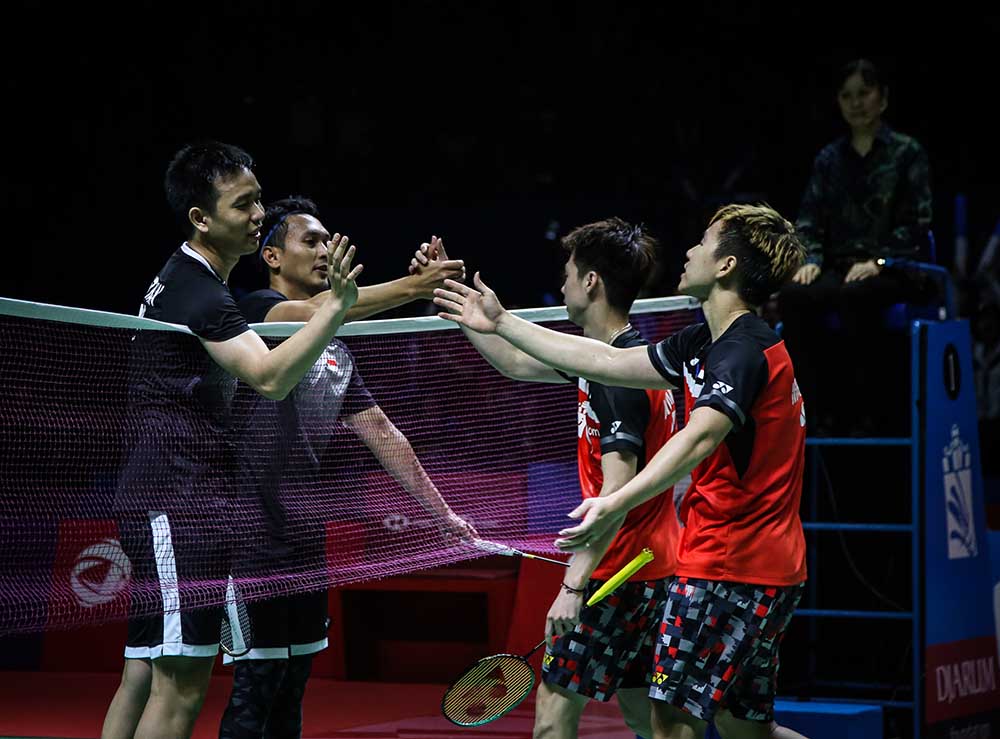 Pasangan Ganda Marcus/Kevin Juara Blibli Indonesia Open 2019 