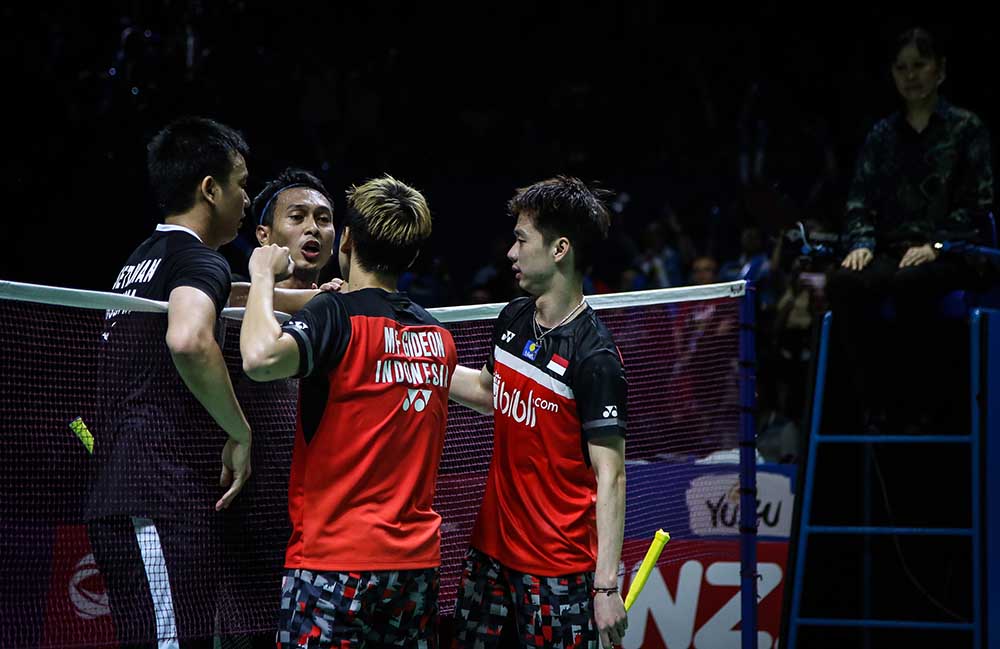 Pasangan Ganda Marcus/Kevin Juara Blibli Indonesia Open 2019 
