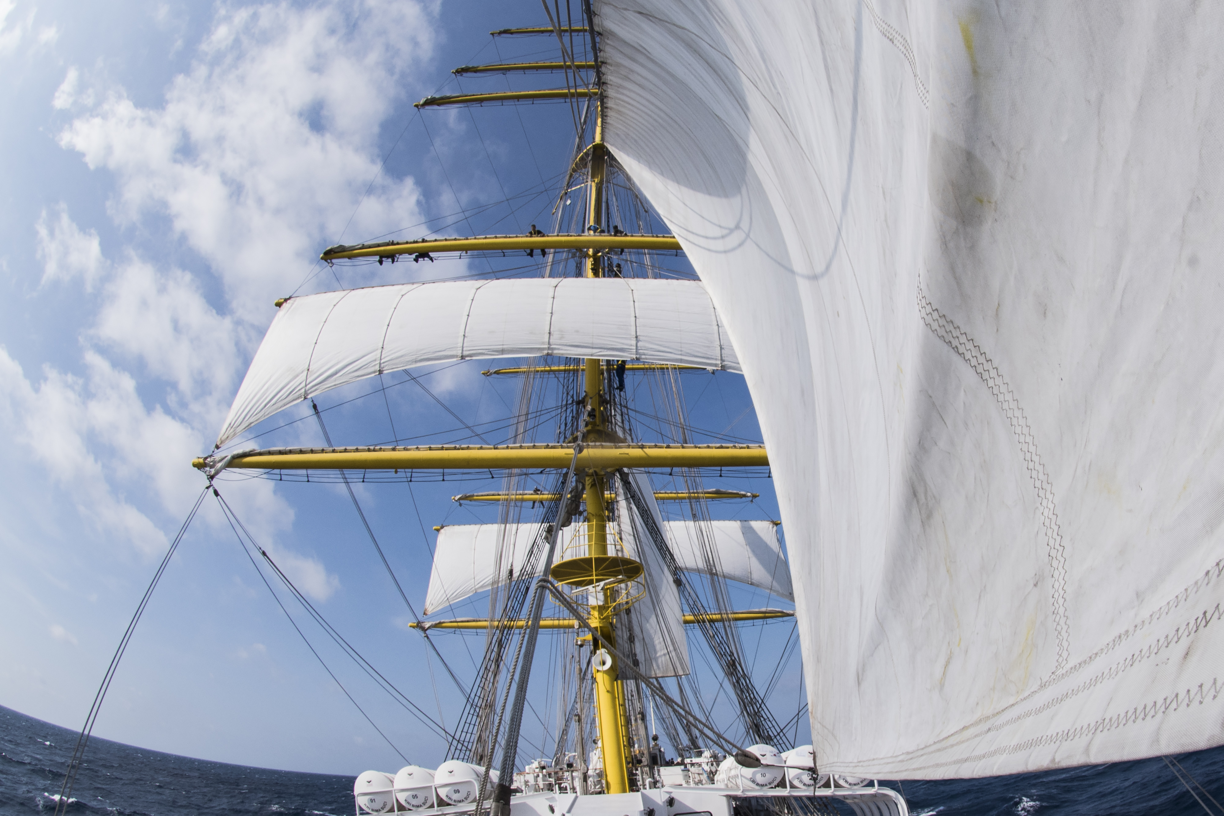 Peran Layar KRI Bima