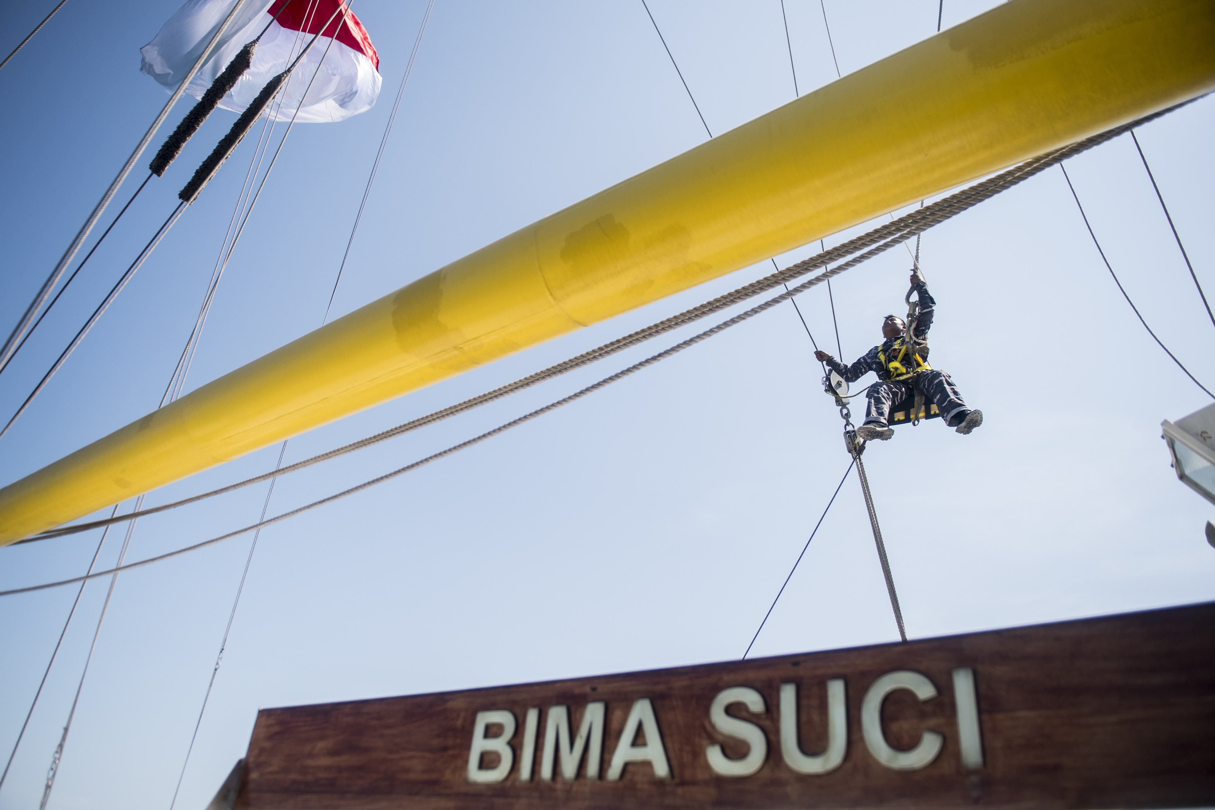 Peran Layar KRI Bima