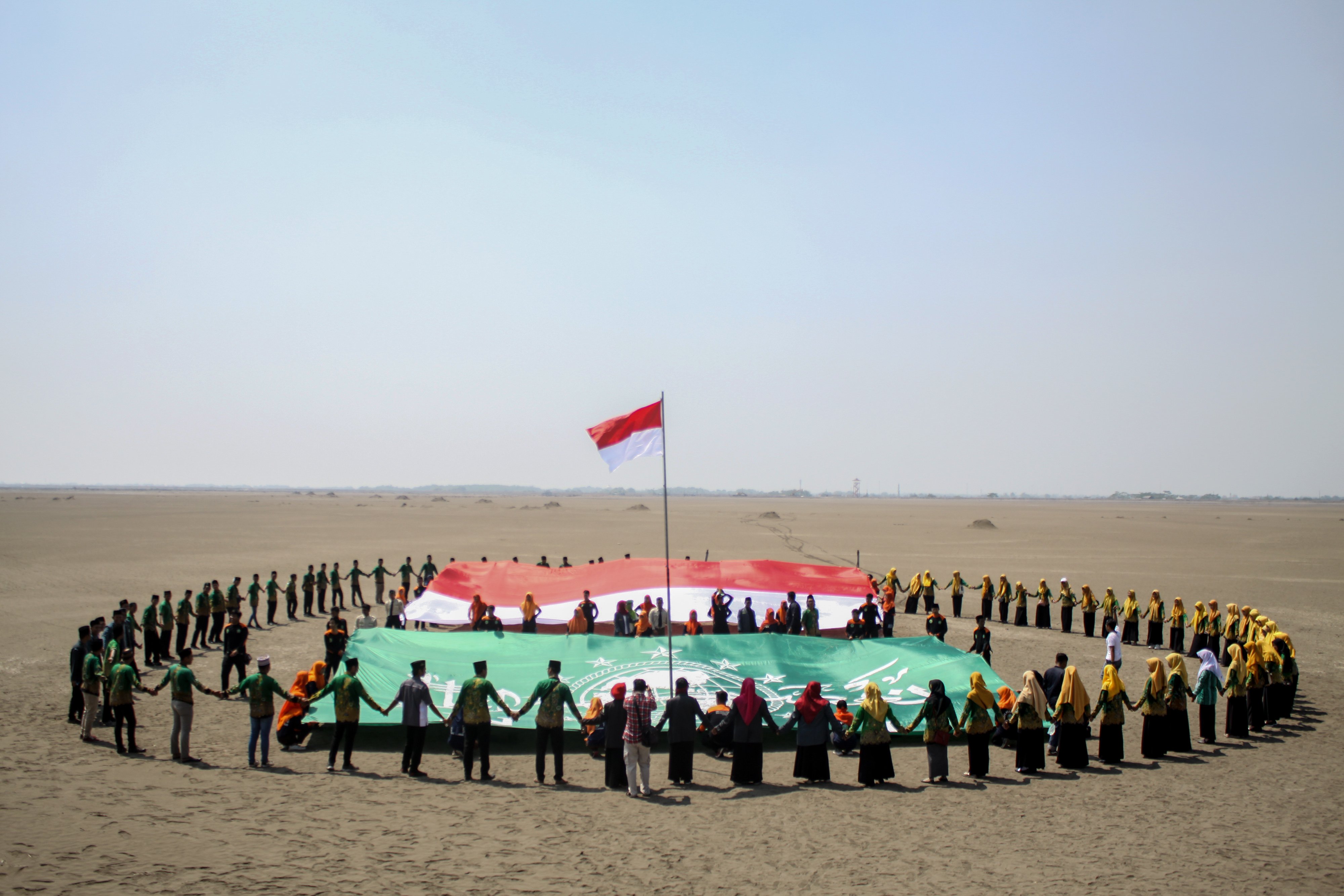 Upacara HUT ke-74 Kemerdekaan Republik Indonesia 