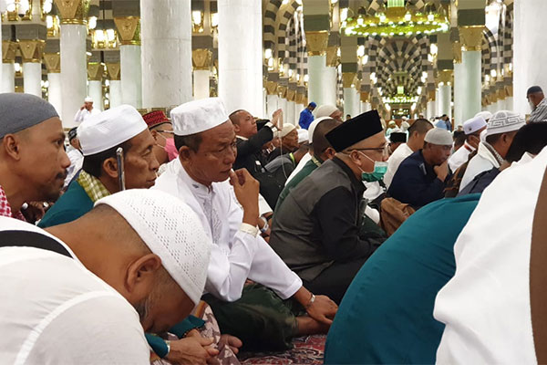 Kembali Digelar, Pengajian Berbahasa Indonesia di Masjid Nabawi 