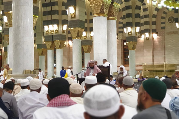 Kembali Digelar, Pengajian Berbahasa Indonesia di Masjid Nabawi 