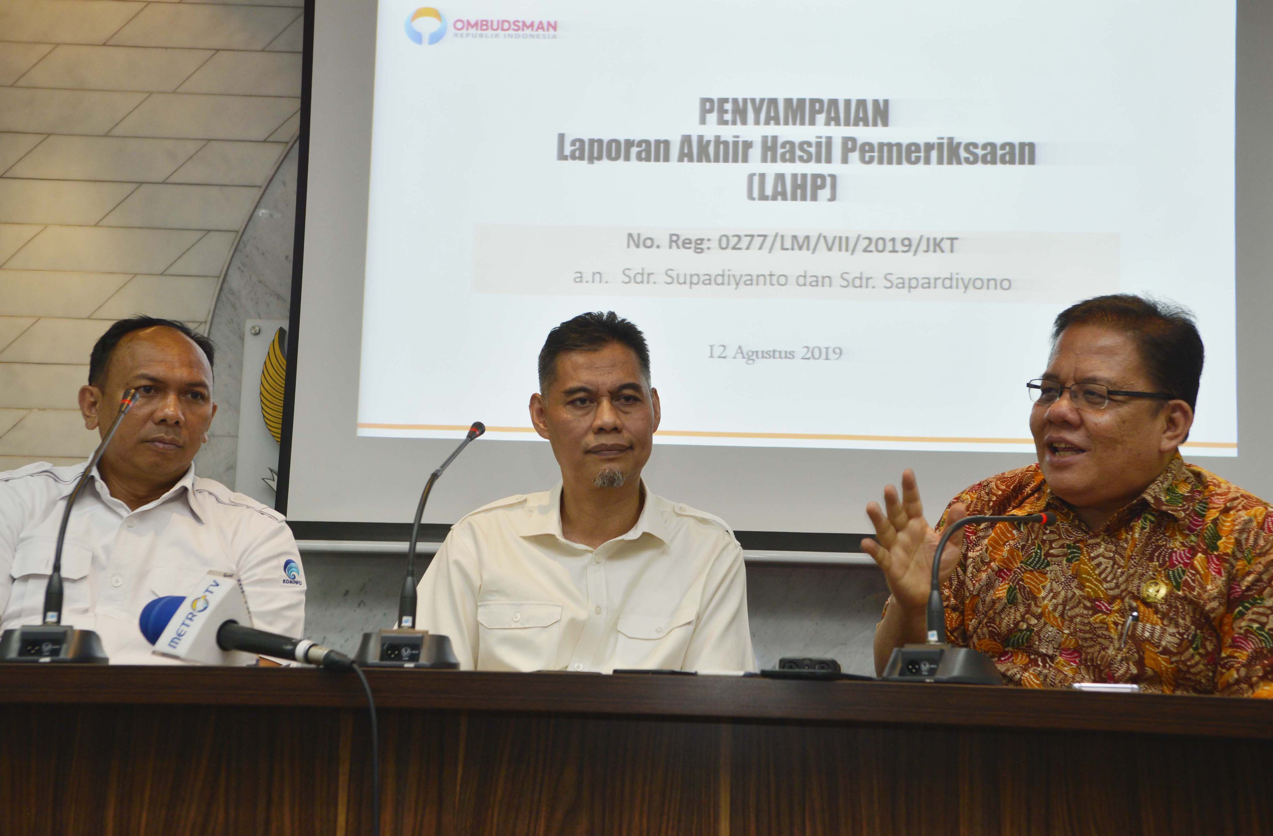 Laporan Akhir Tahun Ombudsman