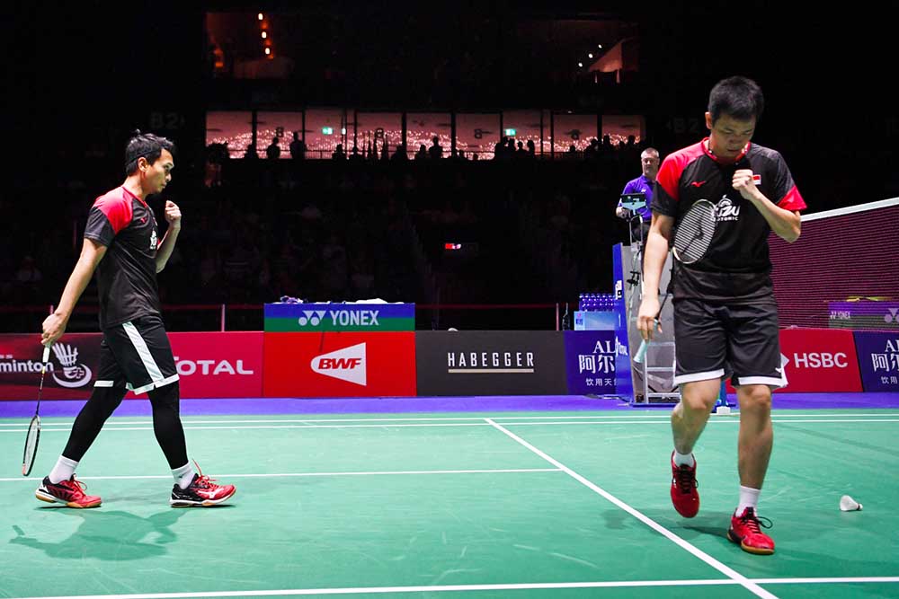 Hendra-Ahsan Juara Dunia