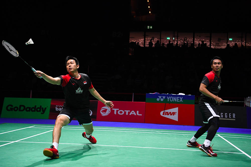 Hendra-Ahsan Juara Dunia