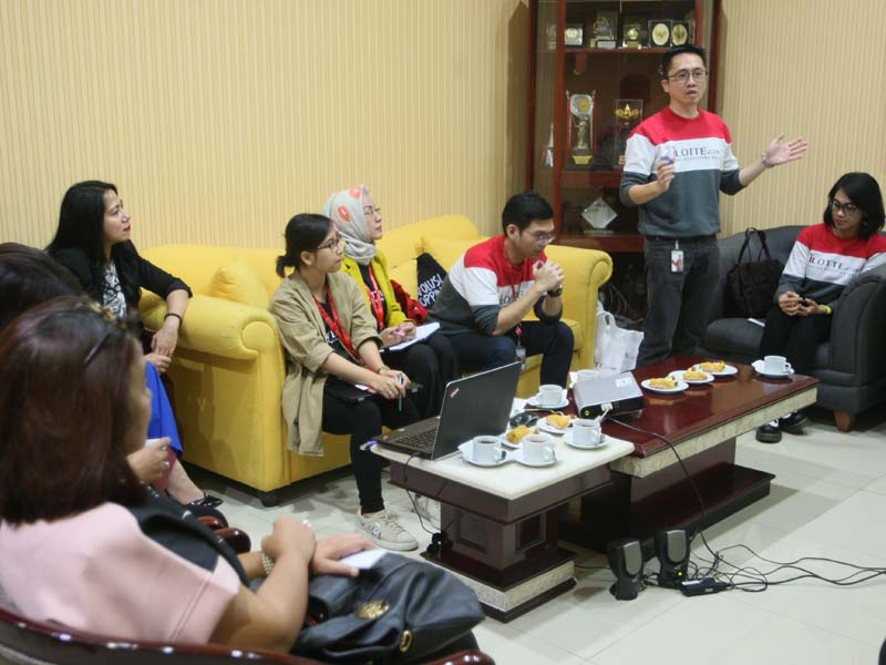 Kunjungan Silaturahim ILotte Ke Media Group